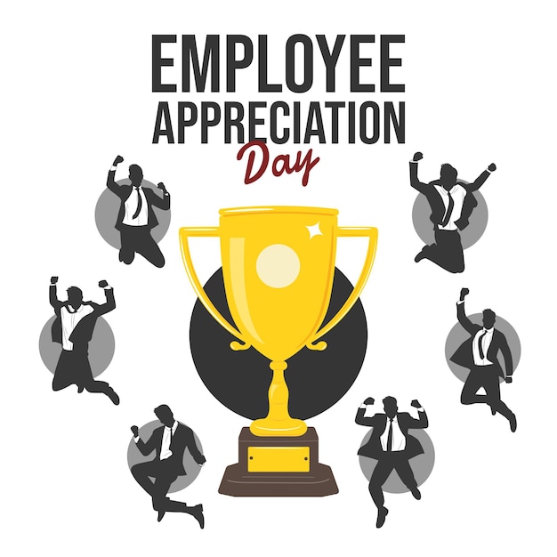 Premium Vector Employee appreciation day first friday in march holiday