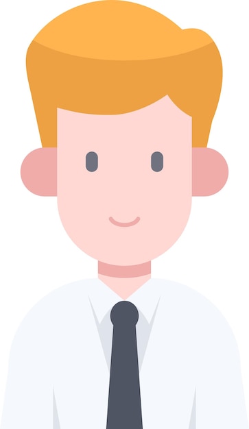 employee man manager business icon