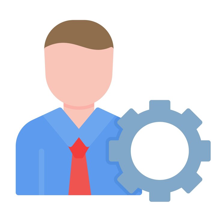 Vector employee management vector illustration