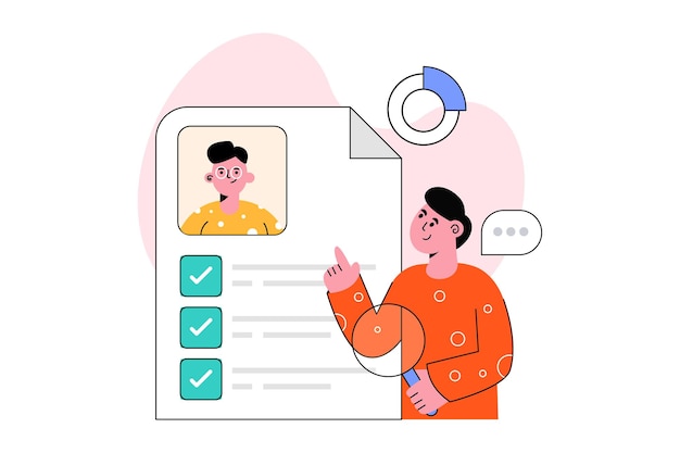 従業員募集フラット スタイル デザイン ベクトル イラスト。ストック イラスト