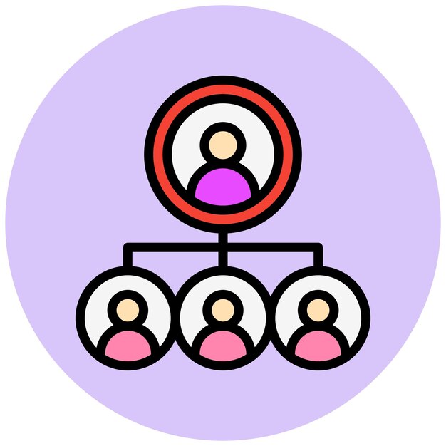 employee relation vector icon design illustration