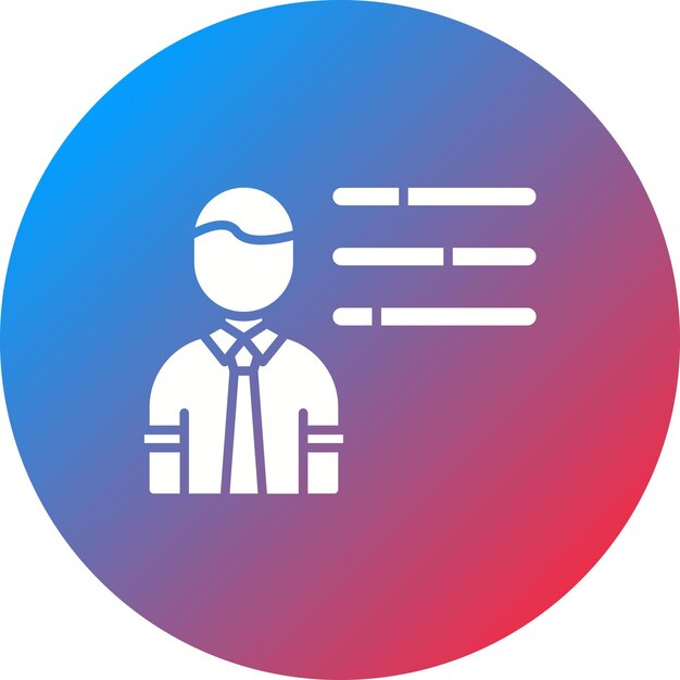 Vettore immagine vettoriale dell'icona delle competenze dei dipendenti può essere utilizzata per le risorse umane