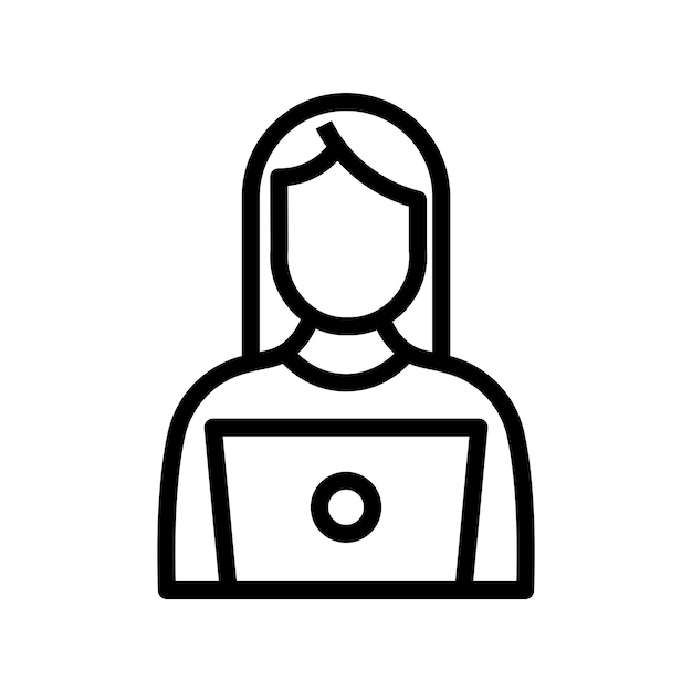 employee vector icon