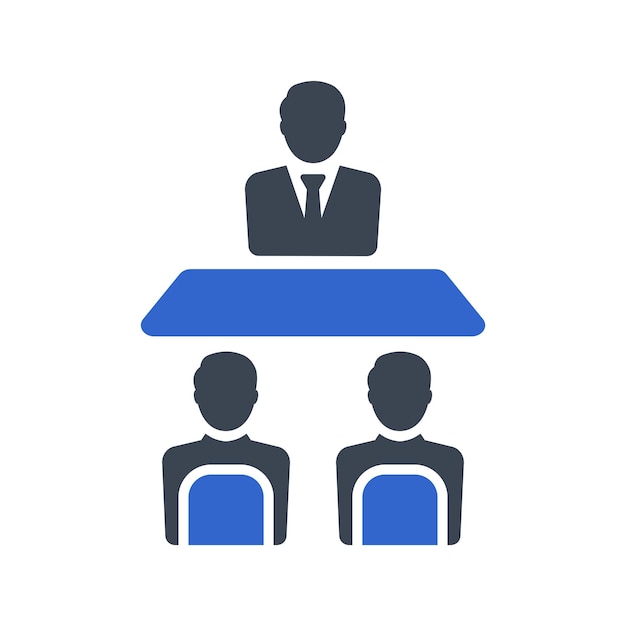 Employer interview icon