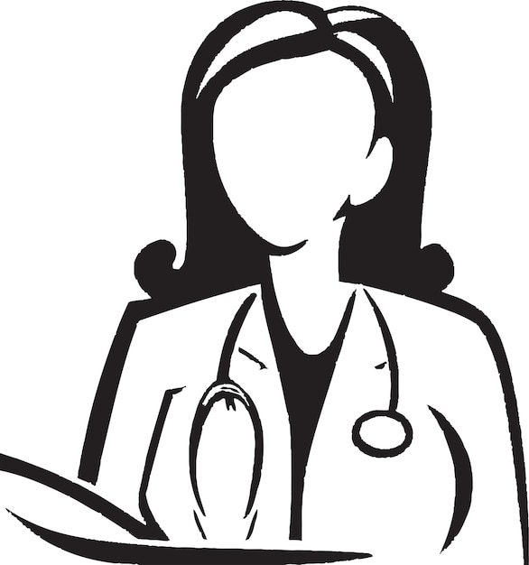 Empowering Female Physician Logo for a Women's Health Clinic