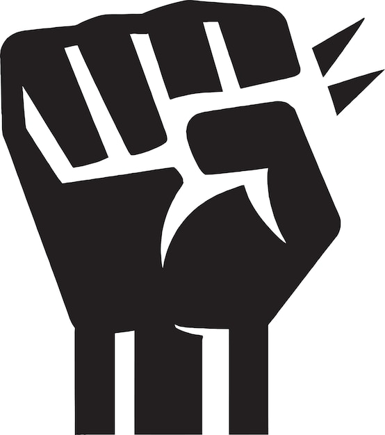 Empowerment in your grasp hand fist icon