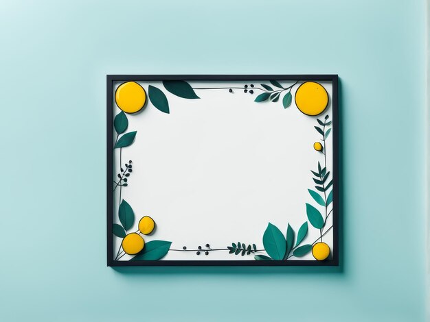 empty frame for text on color background empty frame for text on color background