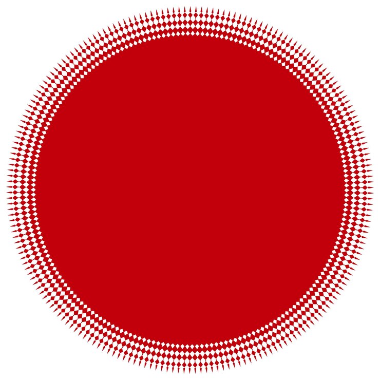 Vector empty label or tag element in red color