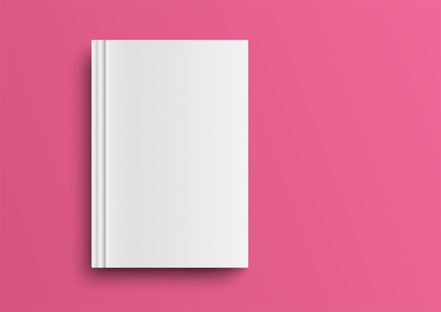 Пустой журнал, альбом или книжный шаблон.