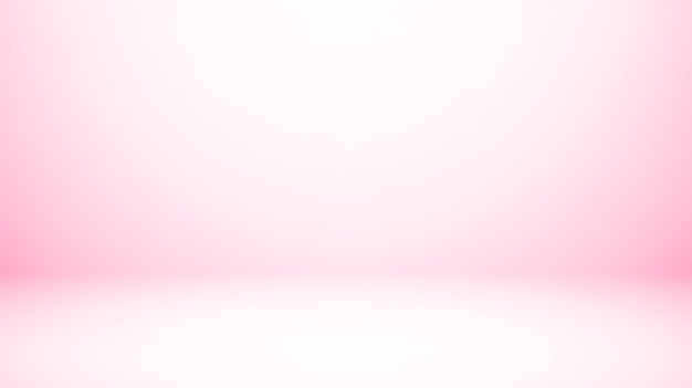 Empty pink studio room vector background Can be used for for display or montage your products