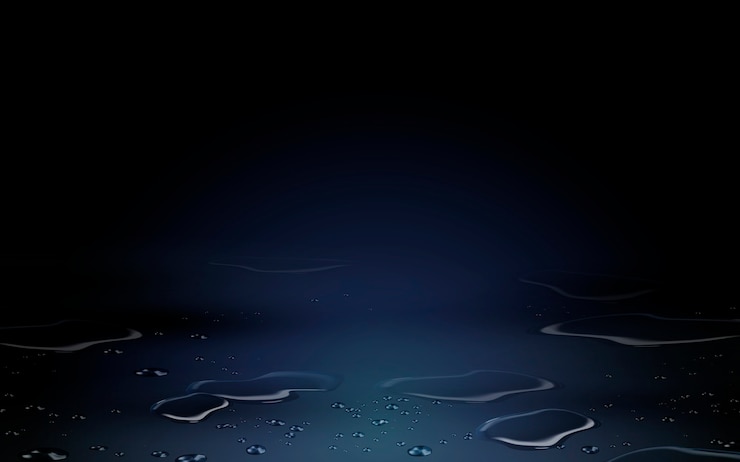 Vector empty puddle background illustration