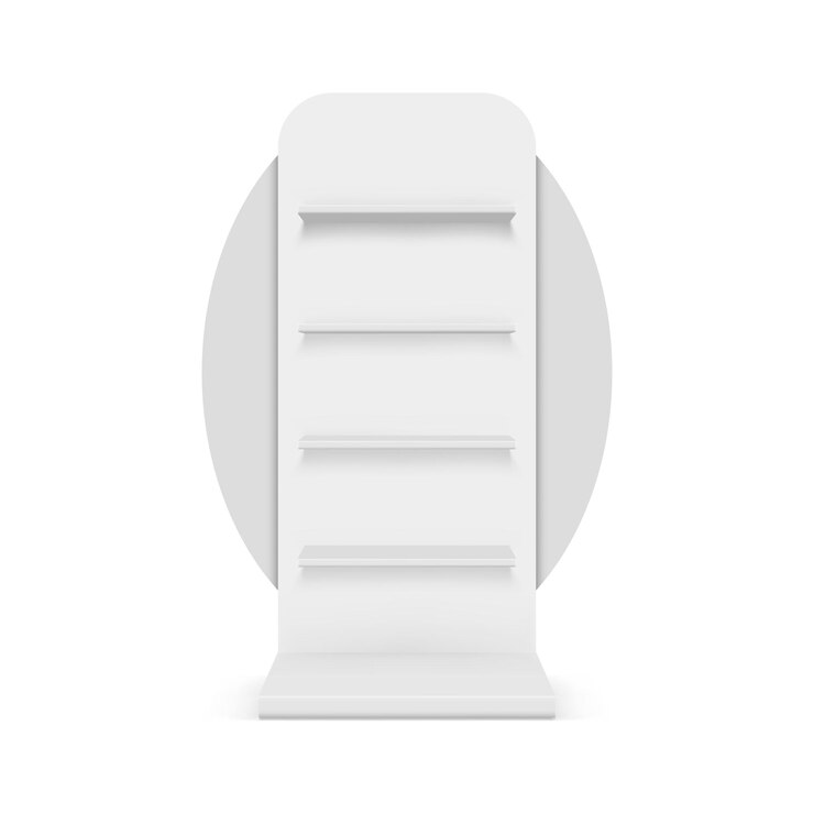 Vector empty showcase illustration
