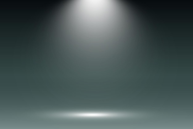 Vector empty stage with spotlights. lighting devices on a transparent background.