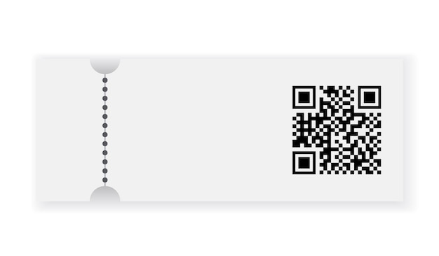 empty ticket template blank concert ticket or lottery coupon event coupon or cinema movie theater card festival or circus paper empty flyer vector isolated illustration