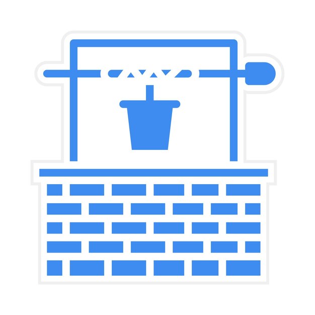 Vector empty well icon vector image can be used for water crisis