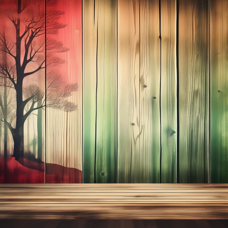 Vector empty wooden table background empty wooden table background