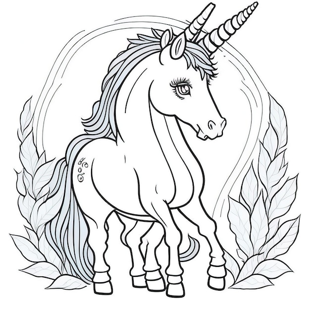 Enchanting Unicorn Art Vibrant Illustrations for Coloring Fun