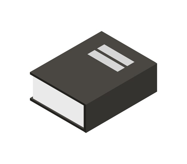 Encyclopedia book isometric