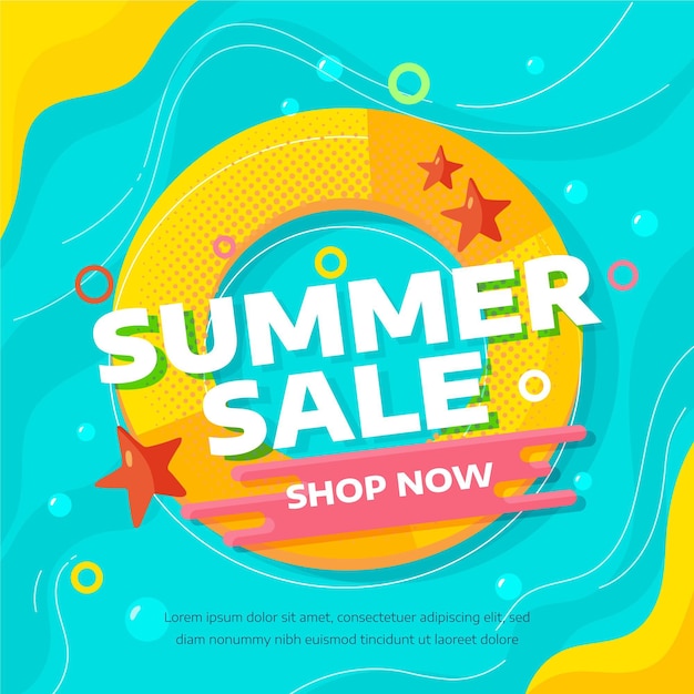Vector end of season summer sale