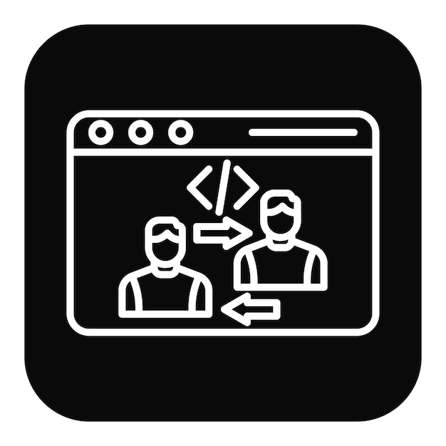 エンドユーザーベクトルのアイコンをNo Codeアイコンセットに使用できます