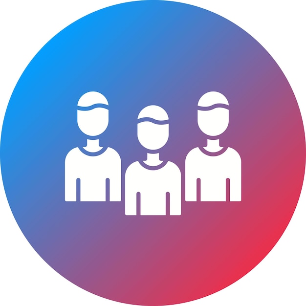 Endgebruikers icoon vector afbeelding Kan worden gebruikt voor UX en UI