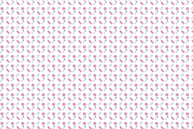 Endless baby pattern background design for backdrops wallpapers\
and book covers seamless childish pattern decoration with smiling\
faces and baby feeder icons abstract kid\'s pattern vector