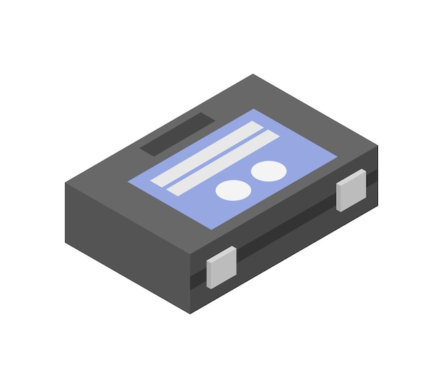 Vector endoscope box isometric