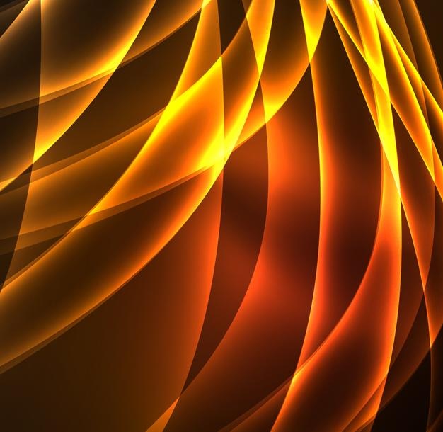 Energielijnen gloeiende golven in de donkere vector abstracte achtergrond Vector business of technologie presentatie ontwerp sjabloon brochure of flyer patroon of geometrische webbanner