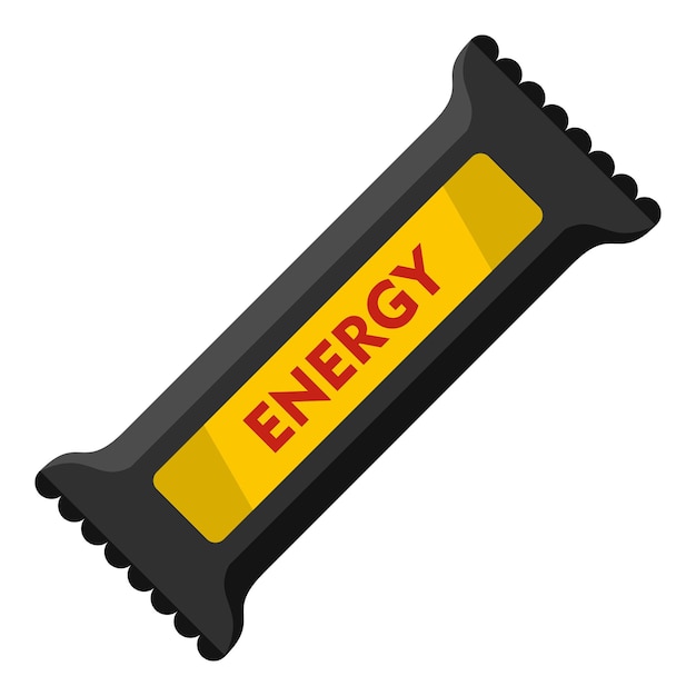 Vector energy bar icon flat illustration of energy bar vector icon for web
