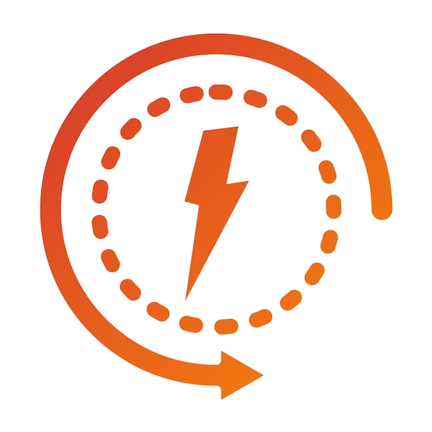 Energy Consumption Icon Style