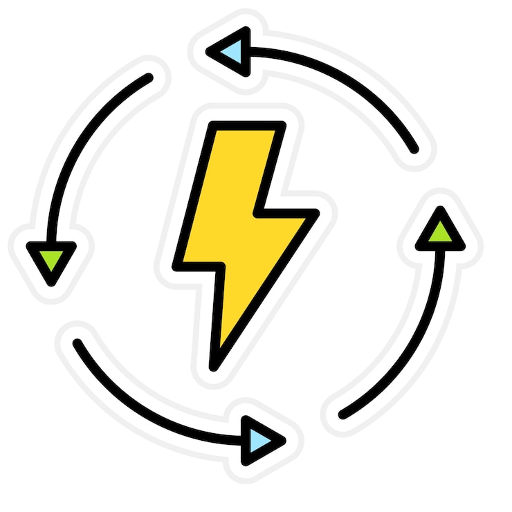 Vector energy consumption icon vector image can be used for renewable energy