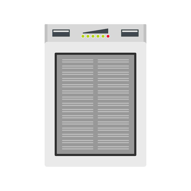 energy equipment icon flat illustration of energy equipment vector icon for web