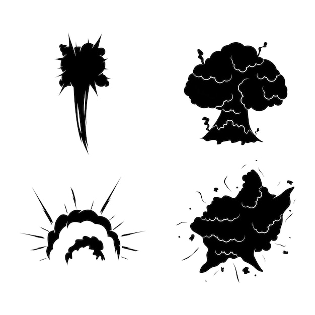 energy explosion effect and blast vector design