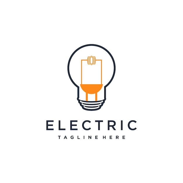 Energy logo design vector with creative modern idea