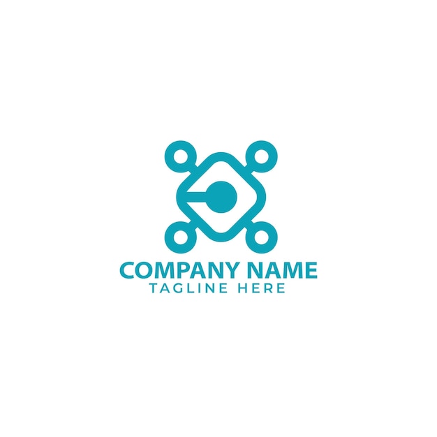 Energy-logo-sjabloon met een verschillend elementconcept