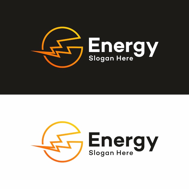energy logo symbol vector illustration