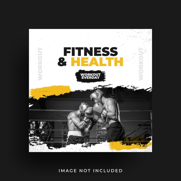 engage your audience with professional gym social media designs