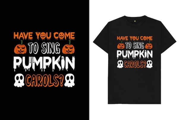 Enge Halloween t-shirt illustratie