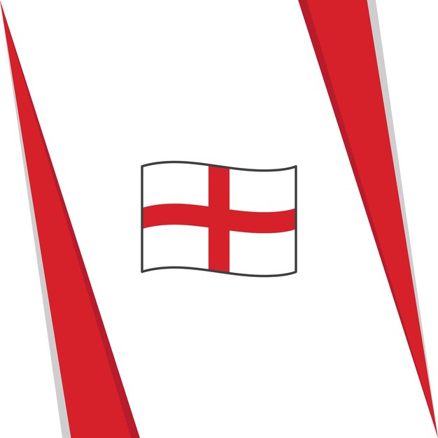 Engeland Vlag Abstracte Achtergrond Ontwerpsjabloon Engeland Onafhankelijkheidsdag Banner Social Media Post Engeland Banner