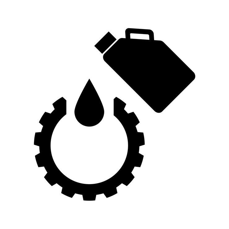 Vector engine oil icon logo vector design template