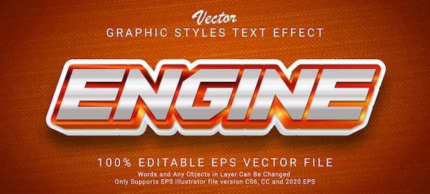 Engine text style effect