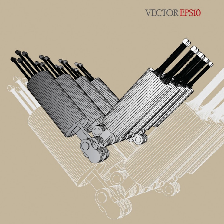 Vector engine of vector sketch