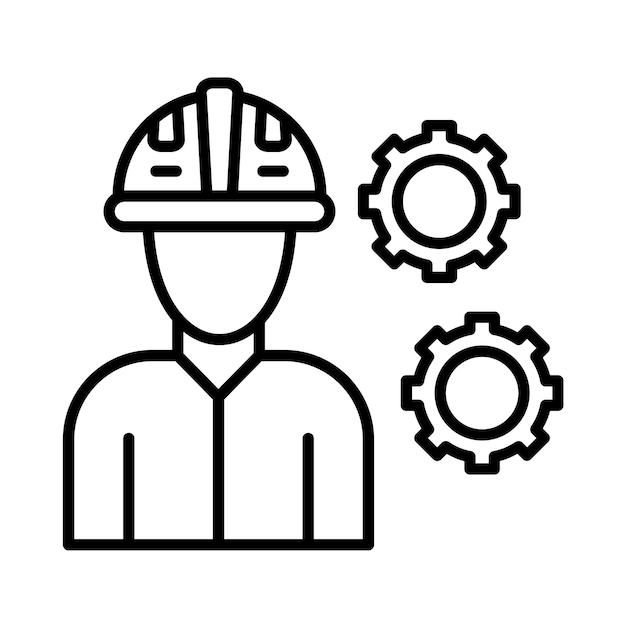 Engineering line illustration