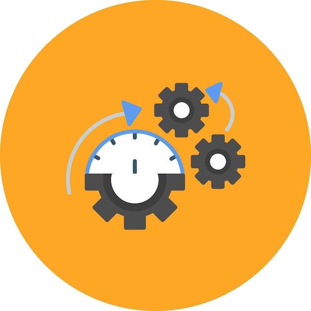 engineering setting flat illustration