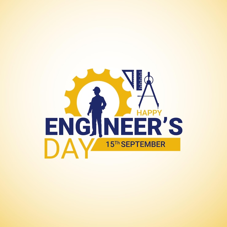वेक्टर engineers day in india is celebrated on september 15 vector illustration creative design banner