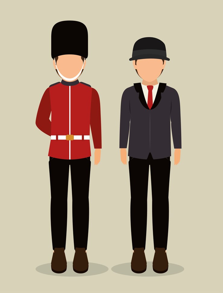 Vector england culture design