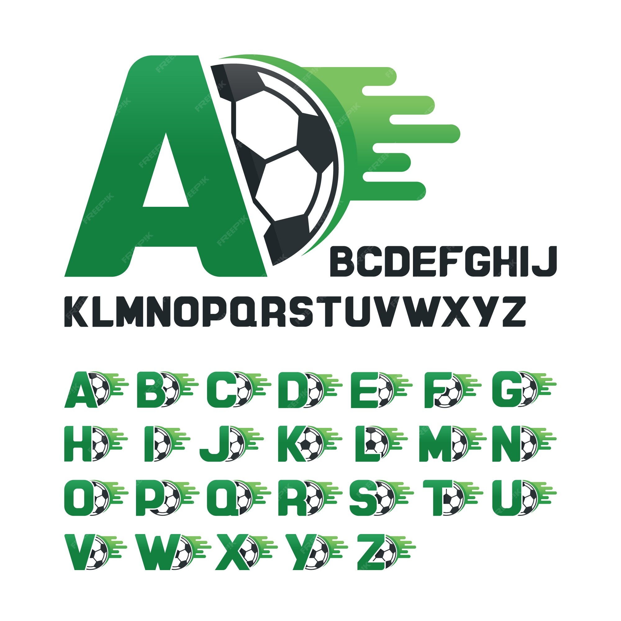 Football Alphabet