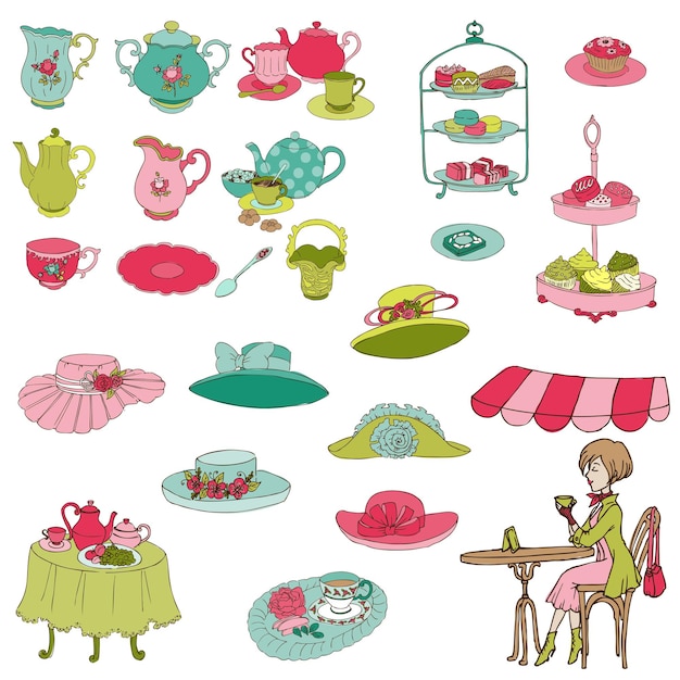 English Tea Party Set