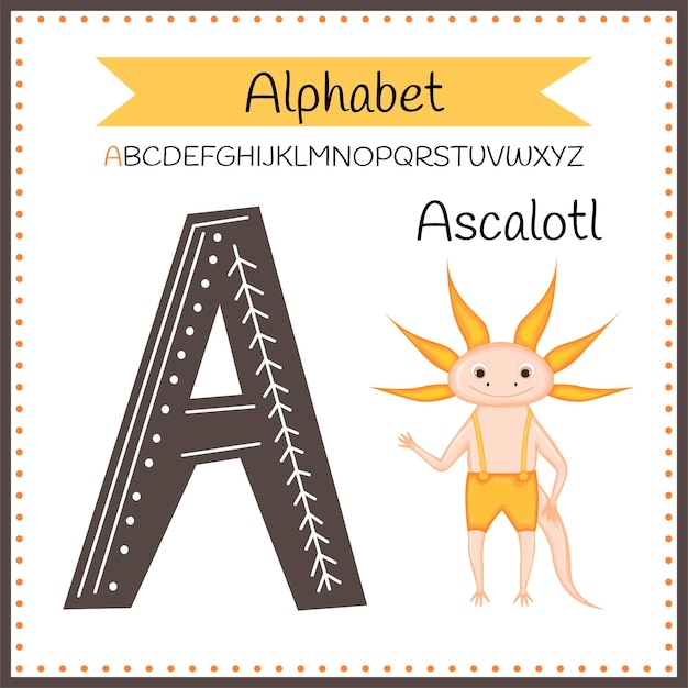 Vettore lettere dell'alfabeto inglese maiuscolo su sfondo bianco. lettera a. illustrazione vettoriale
