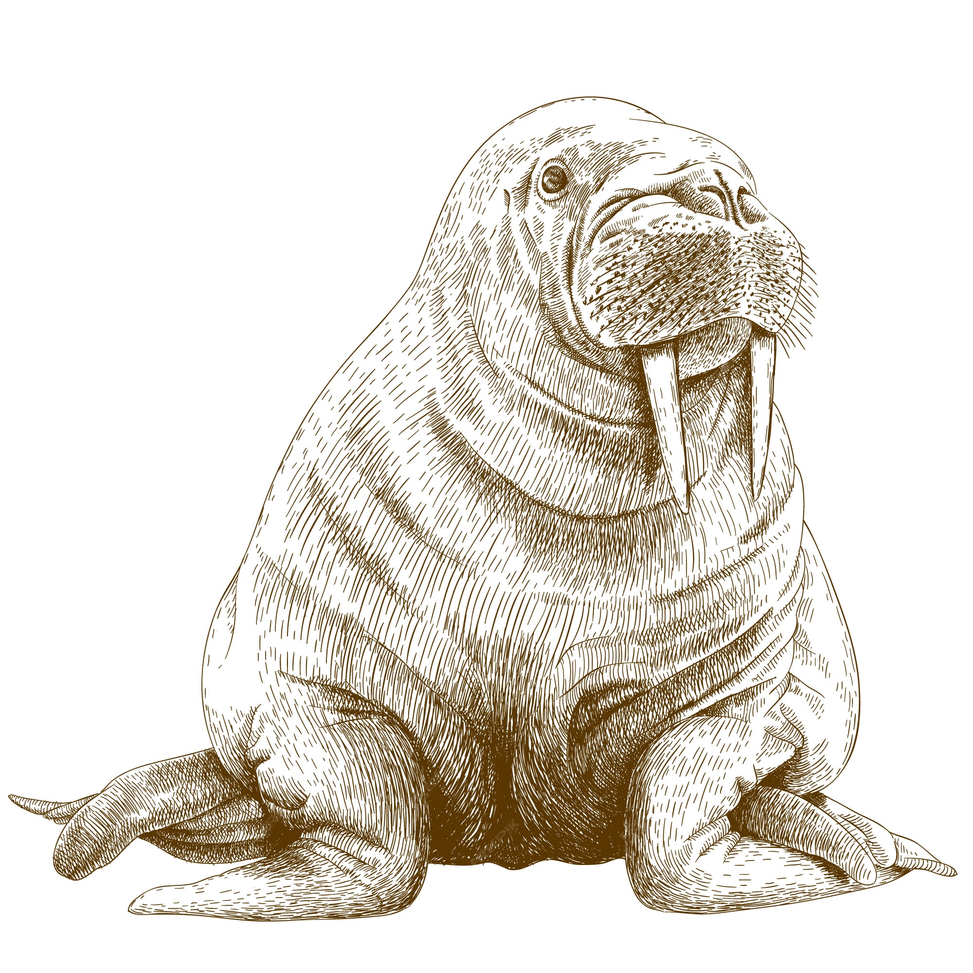 Морж Графика